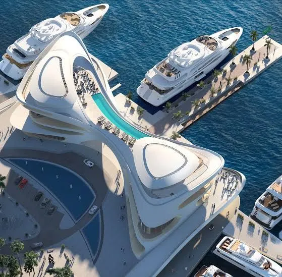 沙特AMAALA Yacht Club正式运营，红海高端游艇目的地建设进入运营阶段 · 原文配图